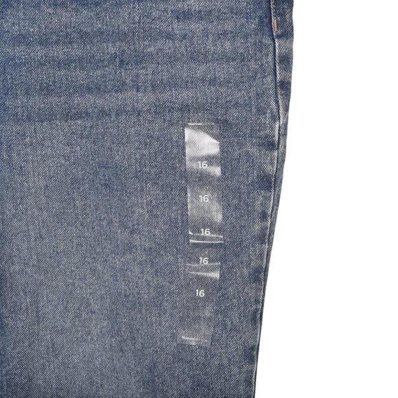 NWT Bluenotes 90's High Rise Mom Jean Size 16 - Picture 3 of 12